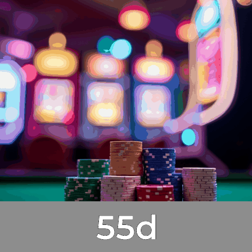55d: Caça-níqueis com Mega Jackpots, Jogos de Mesa Estratégicos, e Real Dealers para Experiências Imersivas